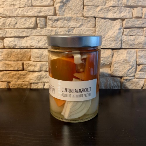 Bottega Pavesi - Giardiniera agrodolce 580 gr